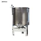 Full stainless steel wine vat 200 litres