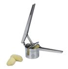Lever potato masher in stainless steel