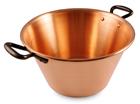 Jam basin in solid copper 4 litres