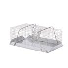 Rectangular rat cage trap