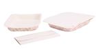 Set of 2 food grade cardboard containers - large model