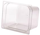 BPA free gastronorm container 1/2 in copolyester. Height 20 cm.