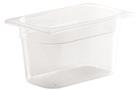 Gastronorm container 1/4 in polypropylene. Height 15 cm