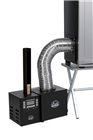 Cold smoking accessory for electric smokehouse