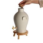 Off-white stoneware vinegar maker - 3 litres