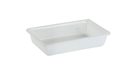 Stackable rectangular food tray 3 litres