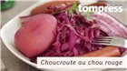 Manufacture and recipe of red cabbage sauerkraut