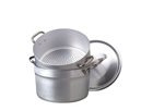 Aluminium couscous cooking pot - 28 cm - for steaming