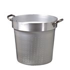 Round 45 cm aluminium strainer for cooking pot