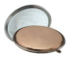 Copper socca dish 50 cm
