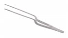 Stainless steel angled forceps 20 cm