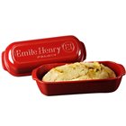 EXCLUDED large loaf pan red ceramic Emile henry Grand Cru