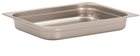 GN gastronorm stainless steel tray 1/2h. 4 cm EN-631.