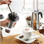 Stainless steel round adjustable coffee grinder