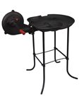 Cast iron coal forge with fan