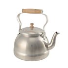 1 liter aluminum TP kettle with wooden handle