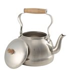 3 liter aluminum kettle with wooden handle
