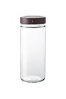 Glass jar 580 ml diam 73 mm with capsule with very high skirt by 24