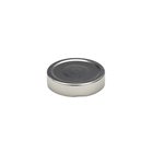 Capsule for High Skirt Jar diam 70 mm silver color per 24
