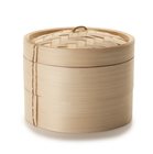 Traditional bamboo steamer 20 cm in diameter