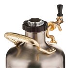 Growler stainless steel 3.8 l double wall pressure drum