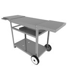 Stainless steel trolley for plancha Iparla