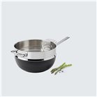 SCANPAN stainless steel steamer 26 cm for Bistro TechnIQ frying pan