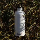 0.6 l light white aluminum bottle reusable Traveler White Sigg
