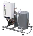 Gas juice pasteurizer 250 l/hour with pump