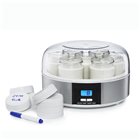 Programmable electric yogurt maker 7 pots + drinkable yoghurt kit