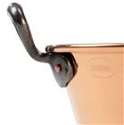 Jam basin in solid copper 4 litres