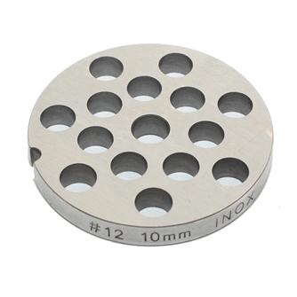 10 mm stainless steel plate for n°12 grinder