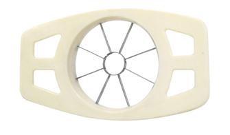 Apple cutter with stainless steel blades
