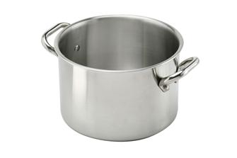 Aluinox induction stew pot in aluminium/stainless steel 32 cm