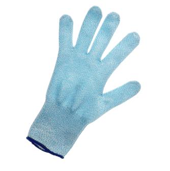 Size 7 protective glove - blue piping