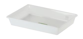 Stackable rectangular food tray 8 litres