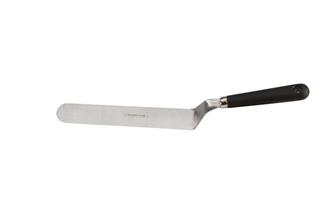 Angled spatula in stainless steel - 20 cm