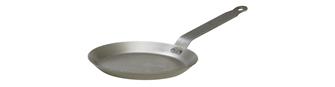 Steel crepe pan for induction hobs. 20 cm.