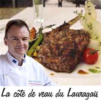 Lauragais veal chop recipe by Bruno Tenailleau