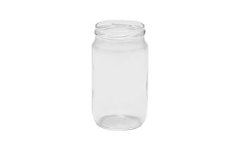 Glass confit jar with twist off lid - 870 ml by 15