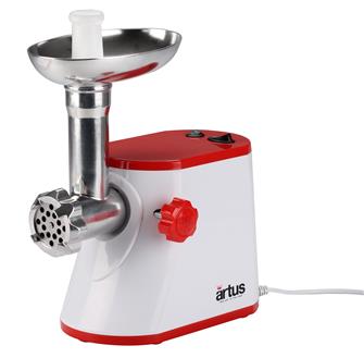 Meat grinder with tomato press and grater