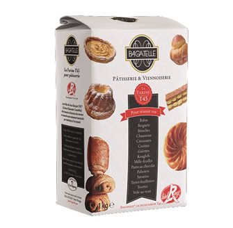 Wheat flour T45 pastry and Viennoiserie sustainable agriculture