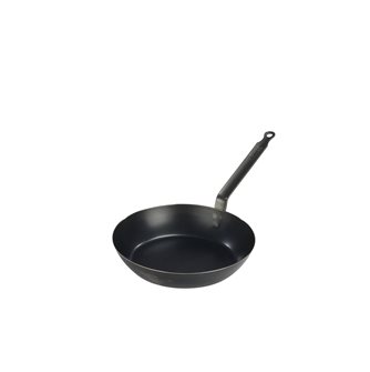 Steel frying pan for induction hobs. 26 cm.