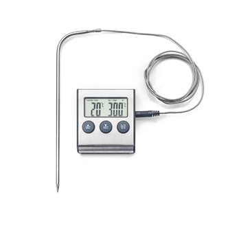 Magnetic digital thermometer with probe from -50 ° C to 300 ° C