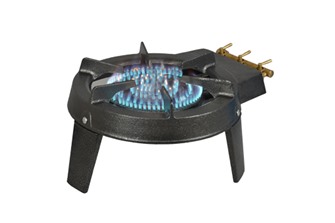Gas stove with 3 taps and 3 feet 7100 W