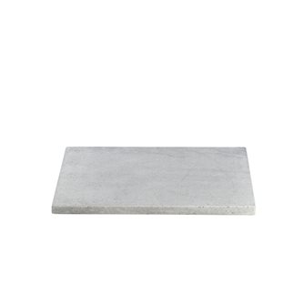 Refractory lava stone 30x40 cm for oven and barbecue