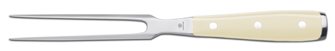 Wüsthof Classic Ikon white 16 cm forged meat fork with tines