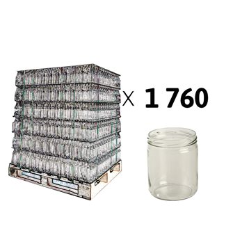 Glass jar for gizzards, cream… 446 ml by 1760